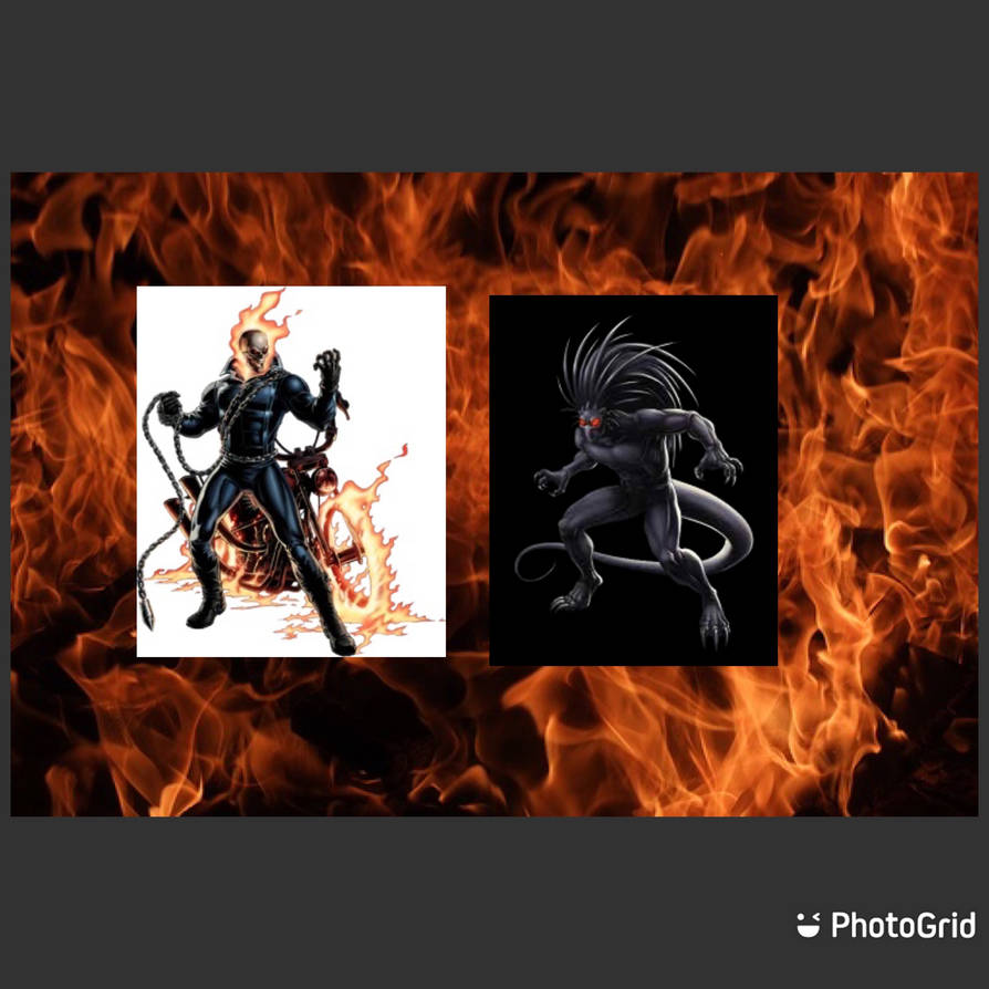 Ghost rider vs blackheart by jaksy on DeviantArt