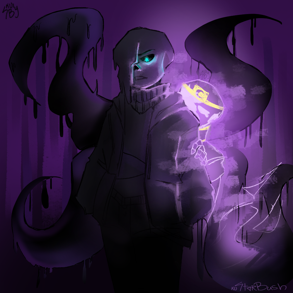 Nightmare Sans Fanart by NeilaHasFood on DeviantArt