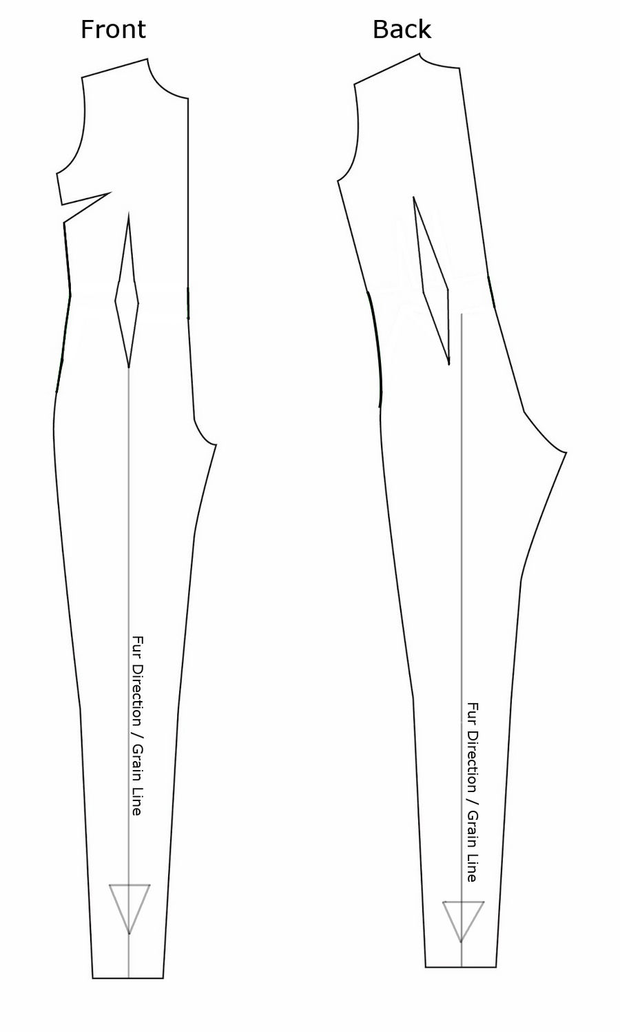 Basic Jumpsuit Pattern Basic Jumpsuit/Fullsuit pattern by CeshionCo on DeviantArt