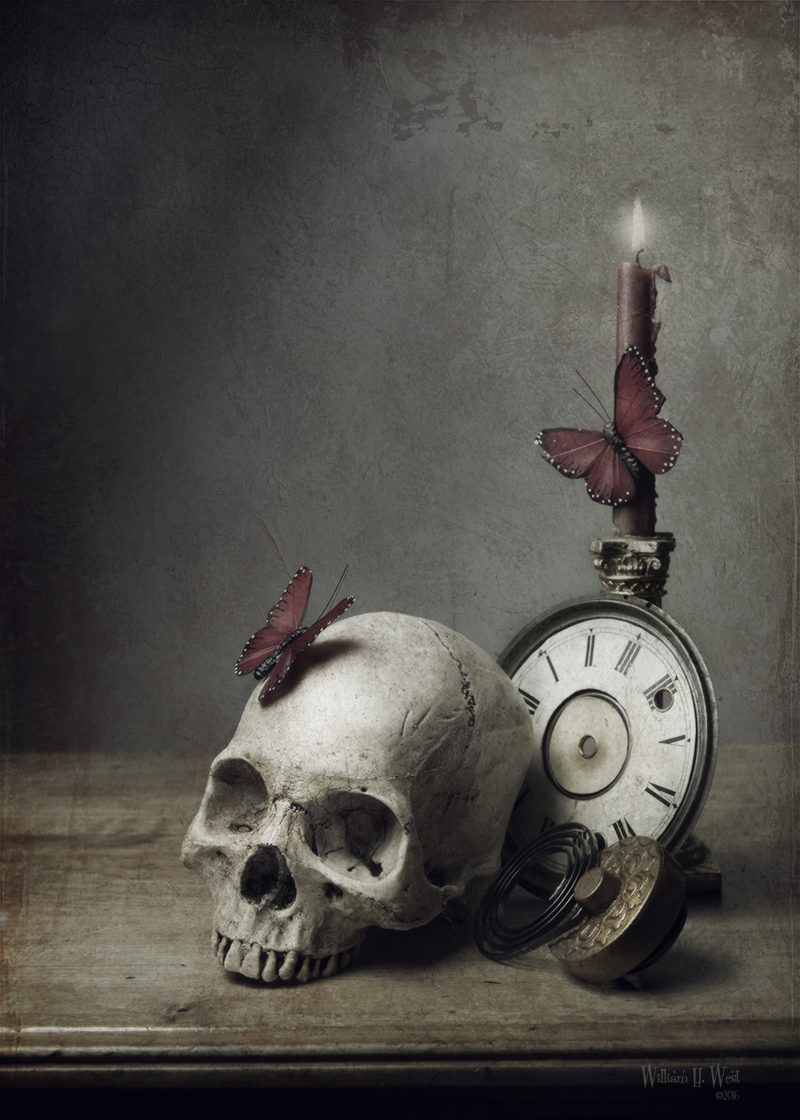 Memento Mori - Old Clock Face