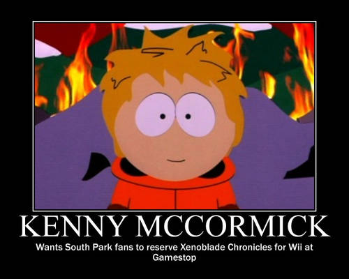 Kenny wants Xenoblade