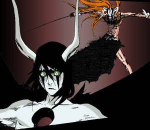 Hollow Ichigo vs Ulquiorra