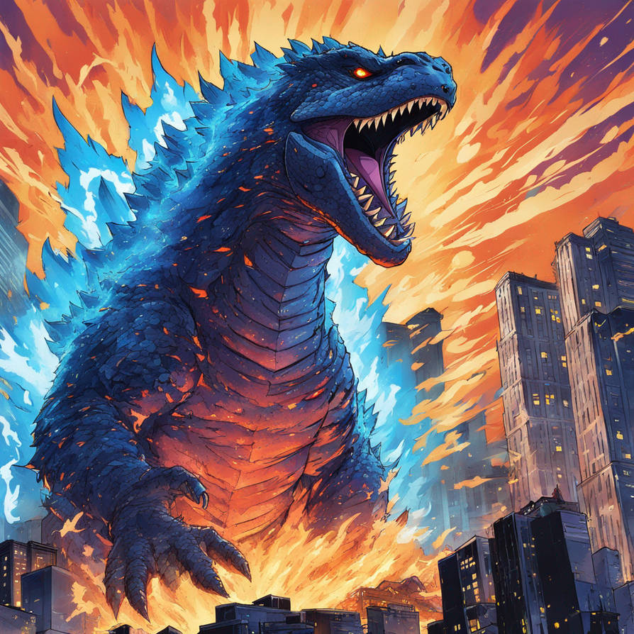 AI godzilla by creeper786 on DeviantArt