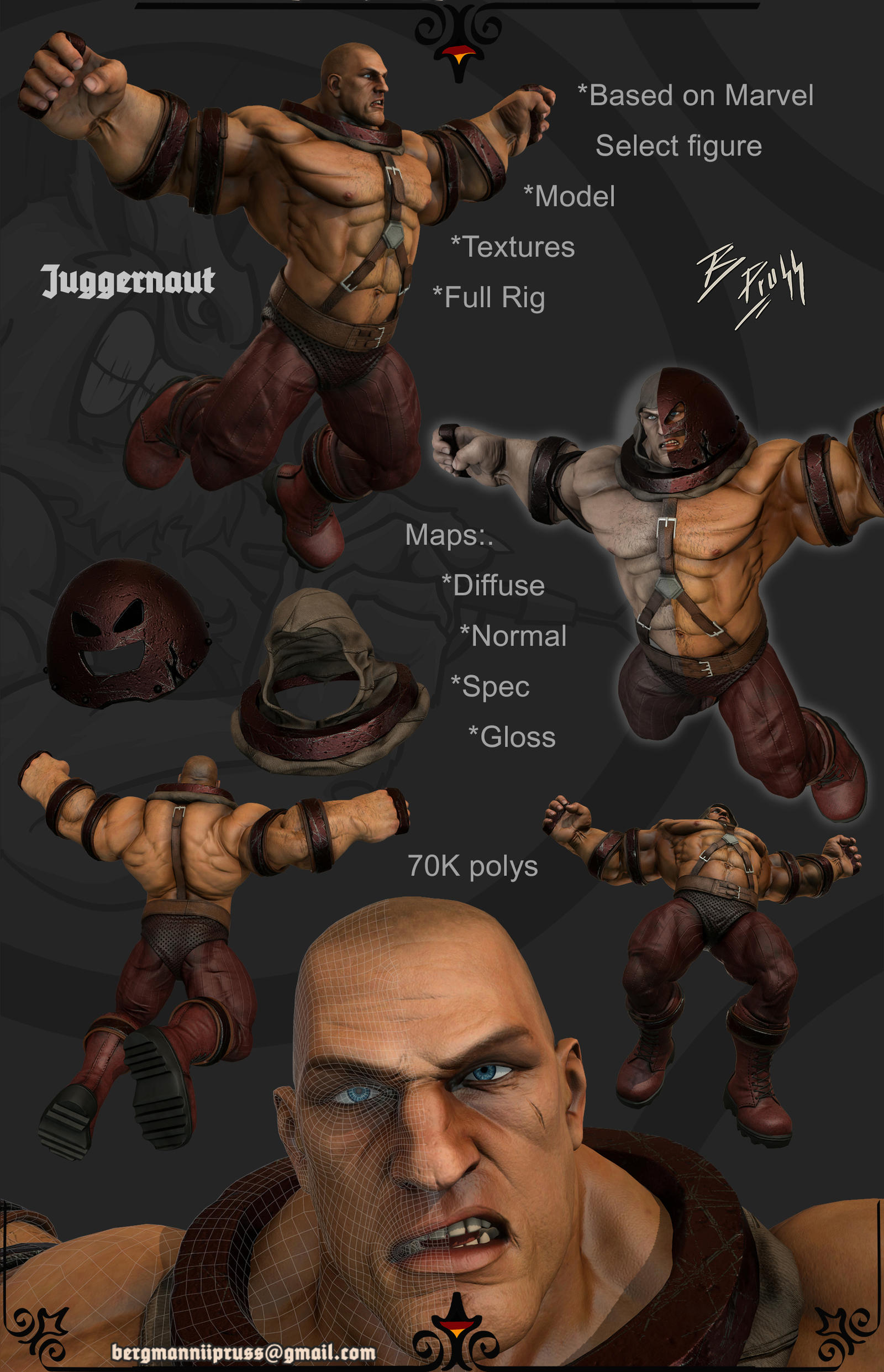 Juggernaut Fanart by bergmannIIpruss on DeviantArt