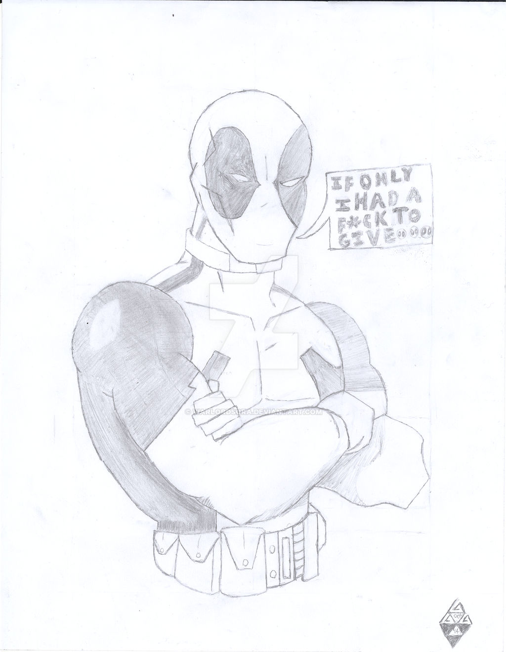 Deadpool (original) by warlordsora on DeviantArt