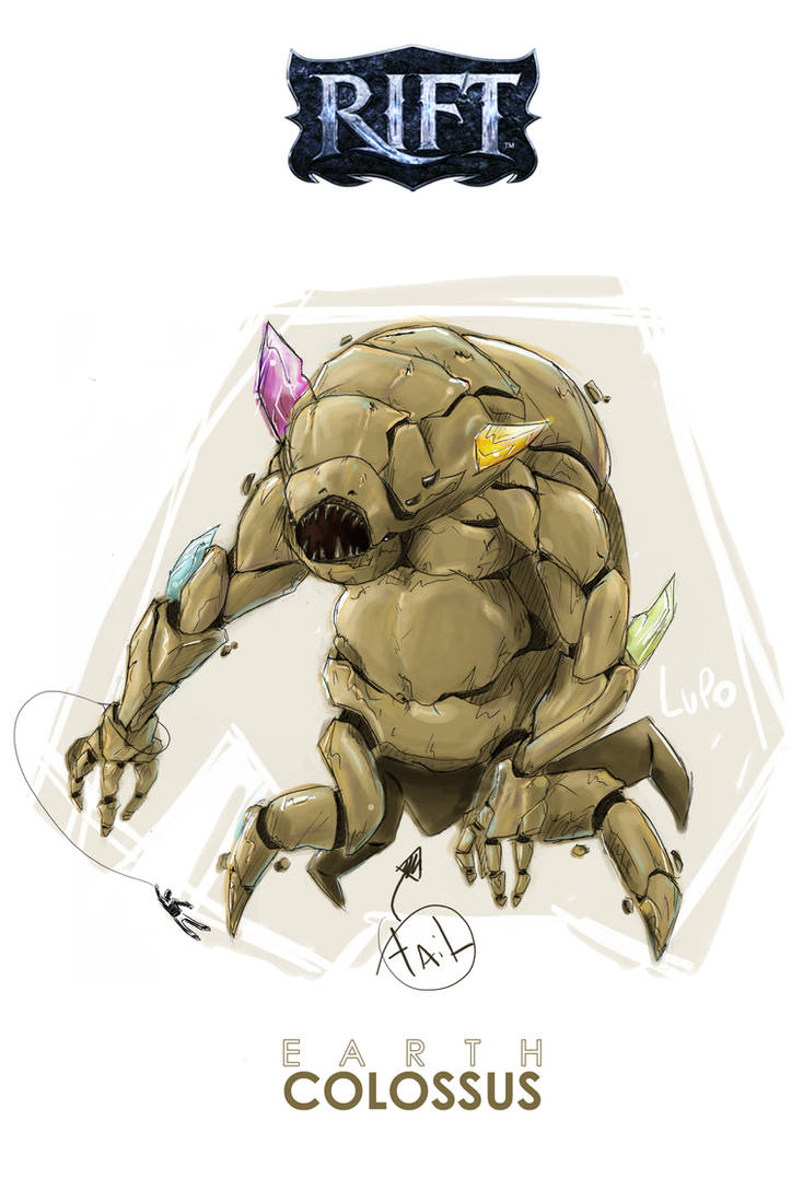 Work: Earth RIFT Colossus by Lupo-Art on DeviantArt