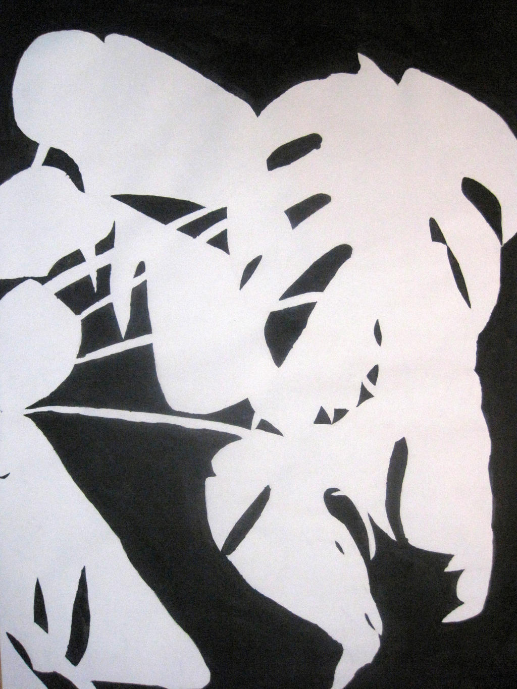 Positive-Negative Leaves by Somesingman on DeviantArt