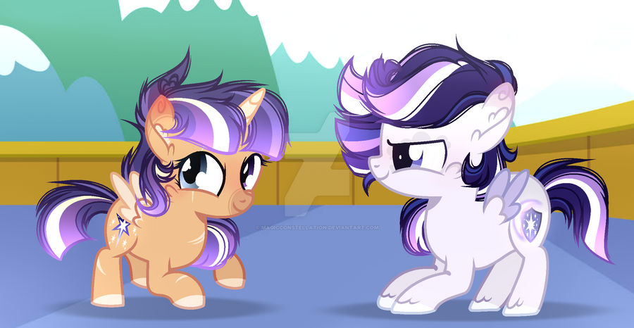 MLP ~Next Gen~ Flying lessons by MagicConstellation on DeviantArt