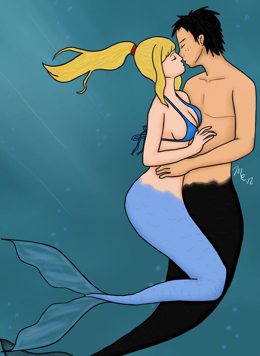 REQUEST: Mermaid Samus And Merman