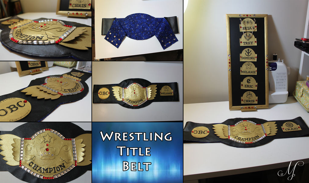 Wrestling Title Belt