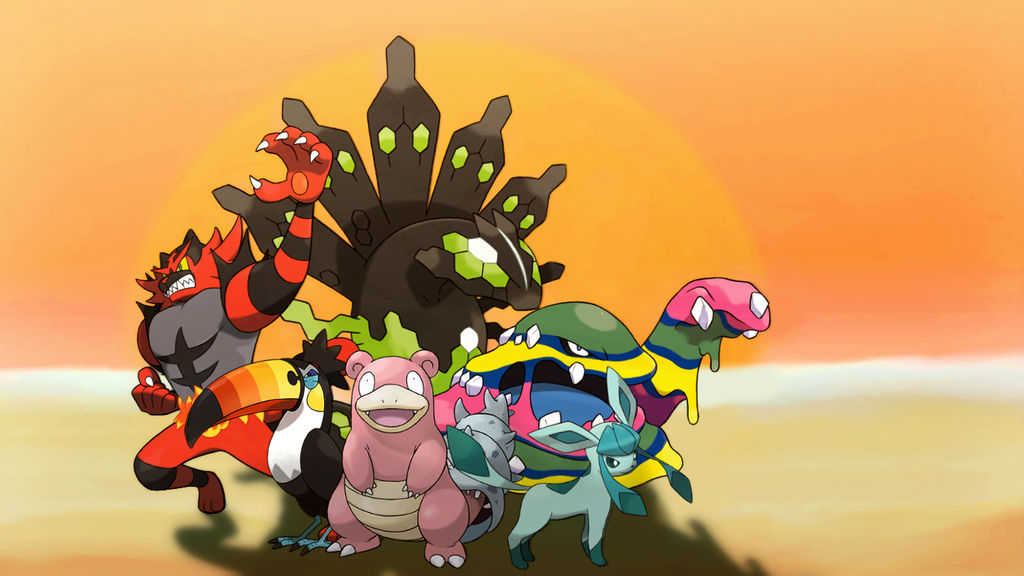 Pokemon Sun Team V1 by TheMightyBattleSquid on DeviantArt
