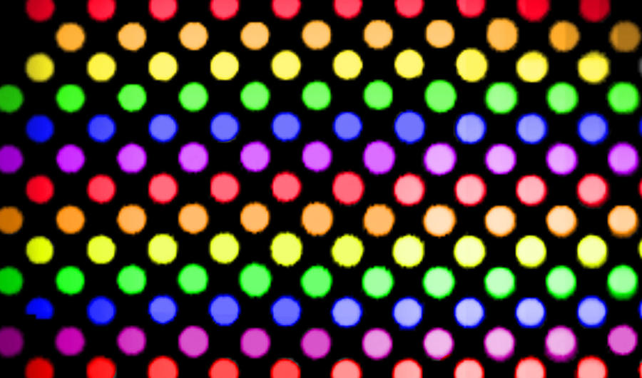 Rainbow dots. by K1L3 on DeviantArt