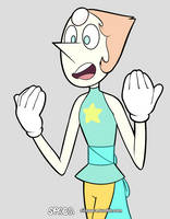 COMMISSION: Pearl with Gloves