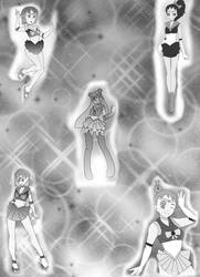 Mako island moon pool mermaids h2o - AI Generated Artwork