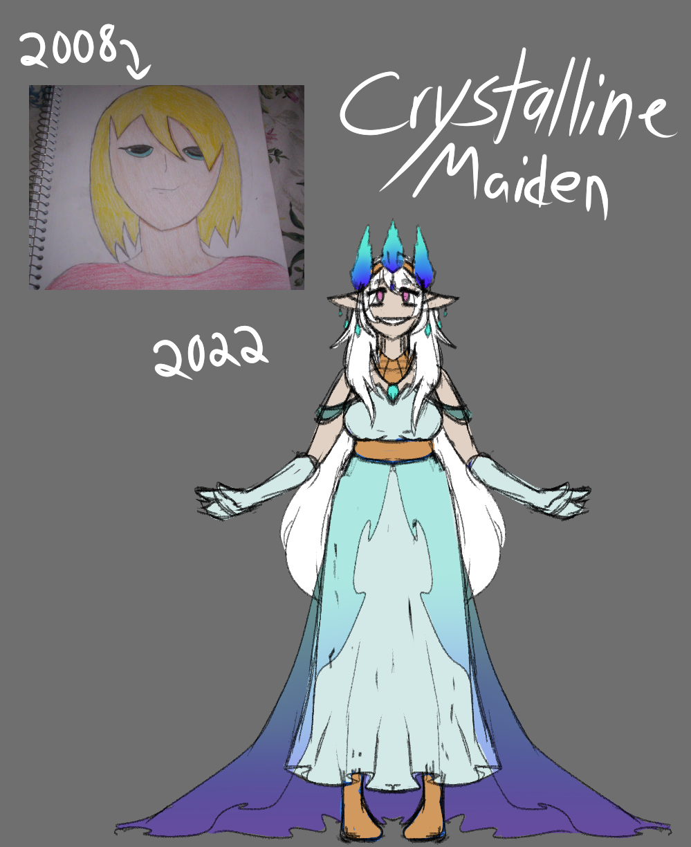 [OC] The Crystalline Maiden