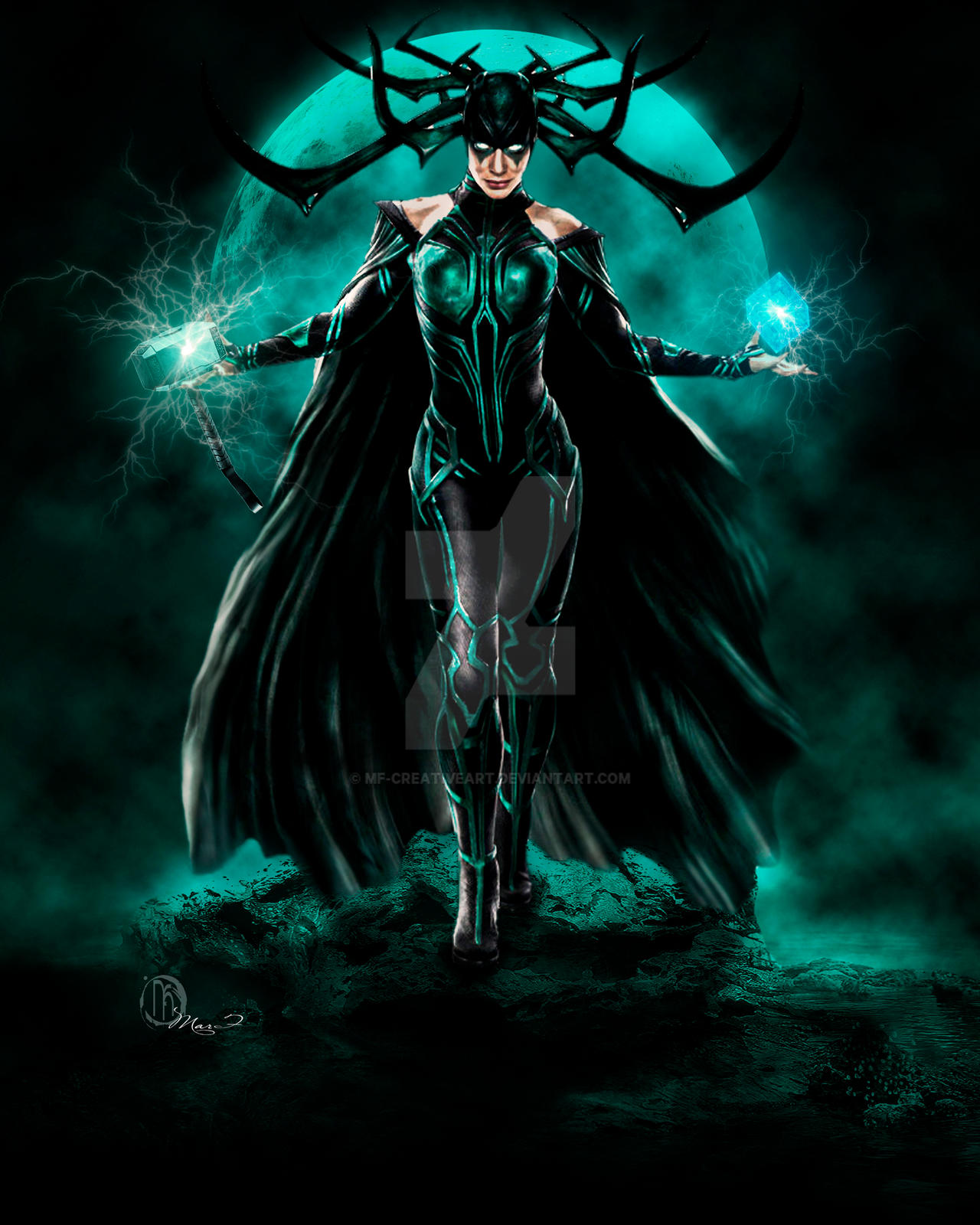 Hela-Ragnarok by Mf-CreativeArt on DeviantArt