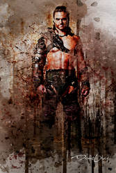 Spartacus Characters Digital Art