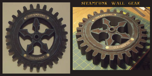 Steampunk Wall Gear