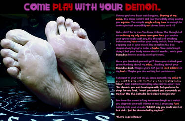 Redscript77 Foot Demon Demon's feet by Nexuzlion on DeviantArt