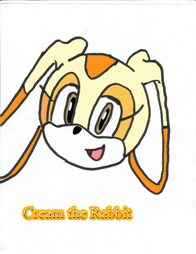 Crean Rabbit Cream the rabbit Colored. by mbearden24 on DeviantArt
