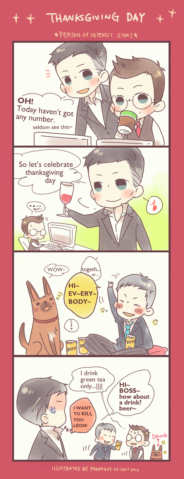 [person of interest] thanksgivings day