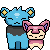 Skitty and Shinx