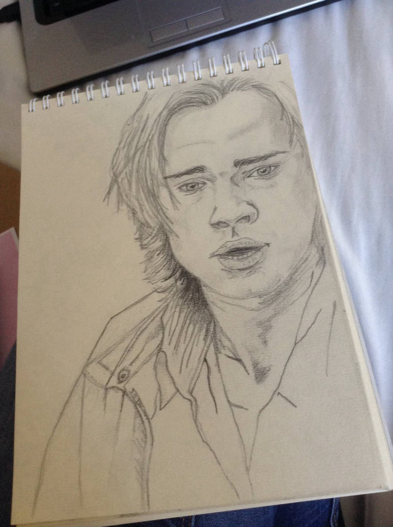 Sam Rider Drawing Sam Winchester Portrait by last-dragon-rider on DeviantArt