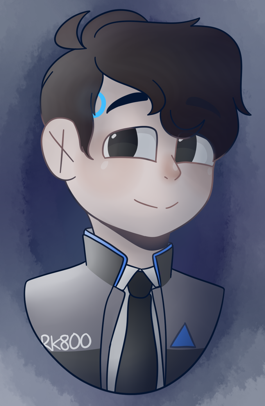 Detroit: Become Human RK800 Connor Fanart uwu by Madzxeo on DeviantArt