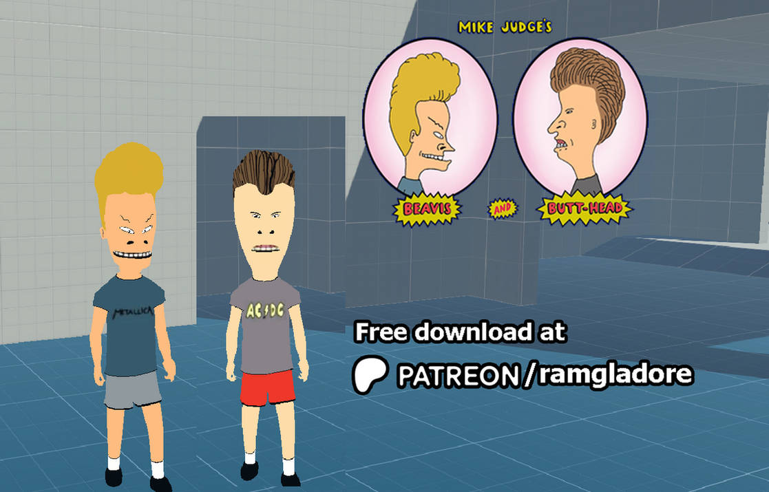 T-shirt Da Uomo Con Logo Beavis And Butthead, Taglia Dalla S - Foto 1
