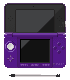 Midnight Purple 3DS Pixel (Open) by DominickLuhr