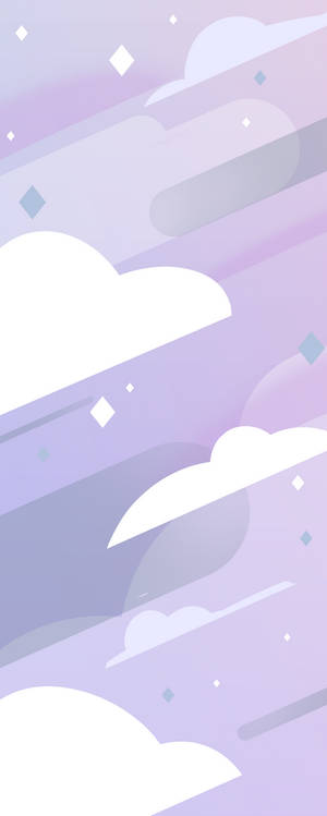 Steven Universe Clouds Background (F2U)