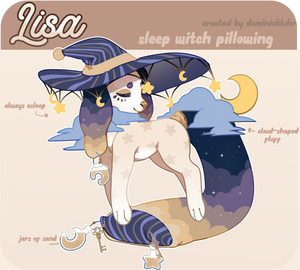 [Pillowing] Sleep Witch Lisa by DominickLuhr