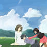 Les enfants Loups Ame et Yuki