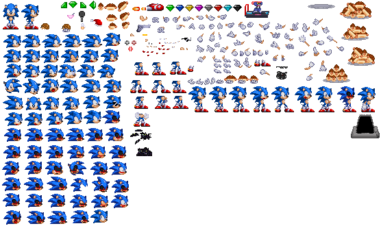 sonic exe sprites by sdodn on DeviantArt