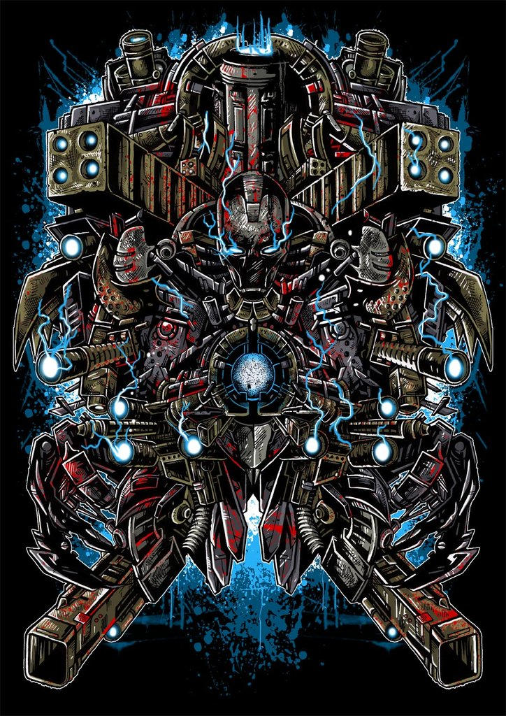 WAR MACHINE by el666muerto on DeviantArt