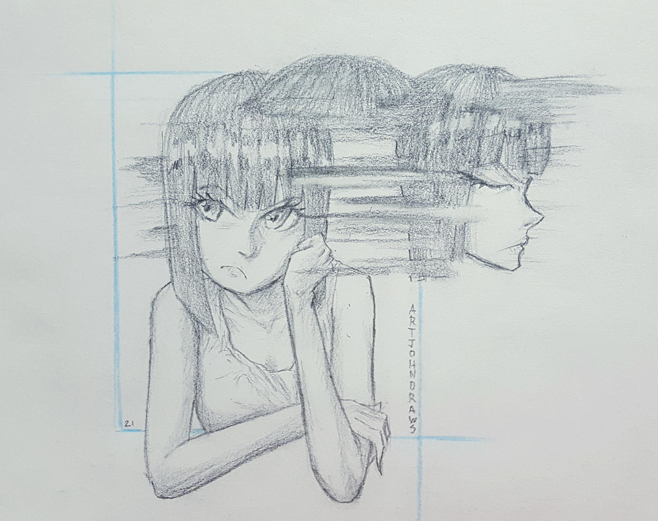 Pouting by ArtJohnDraws on DeviantArt