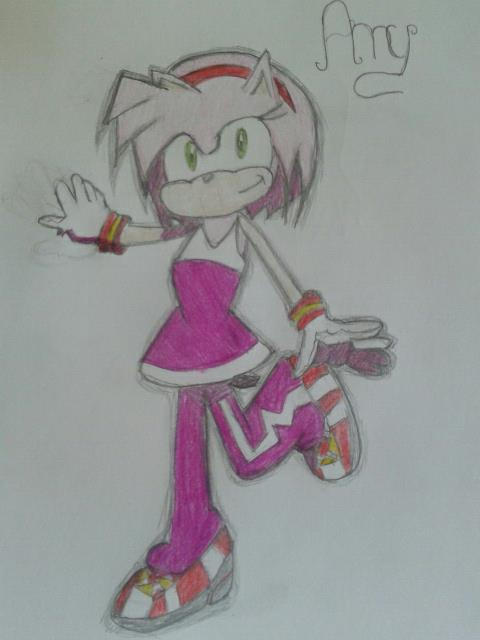 Amy Rose from Sonic Riders by kisskisshikarilove on DeviantArt