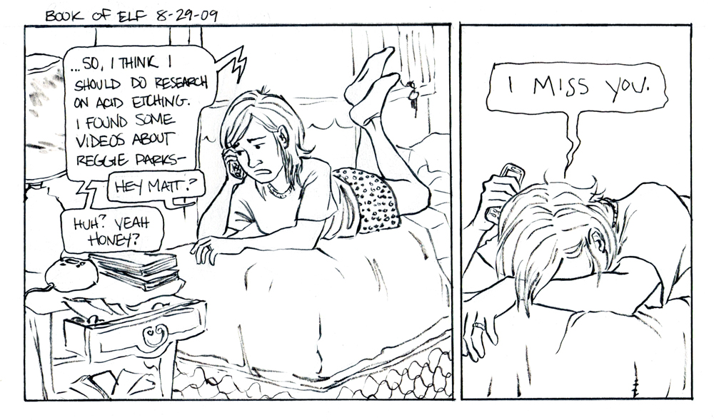 Journal Comic: Pining