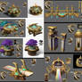 8 objects by dawnpu on DeviantArt
