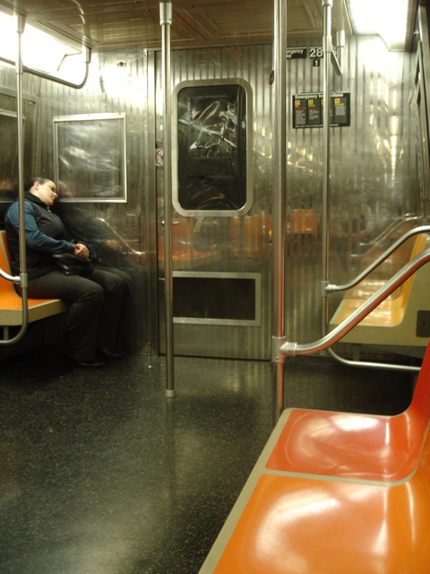 Asleep On The Subway