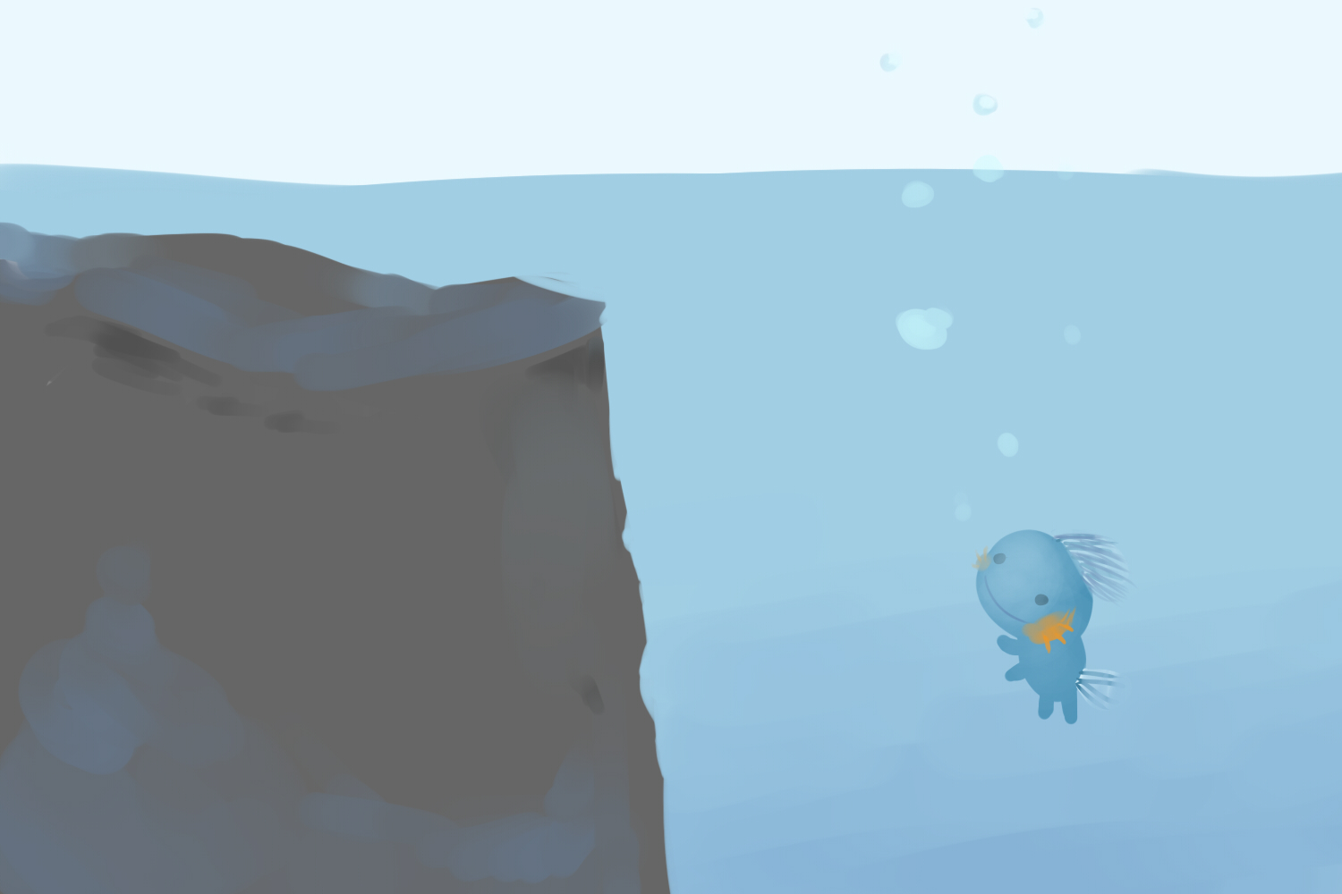 drowning mudkip