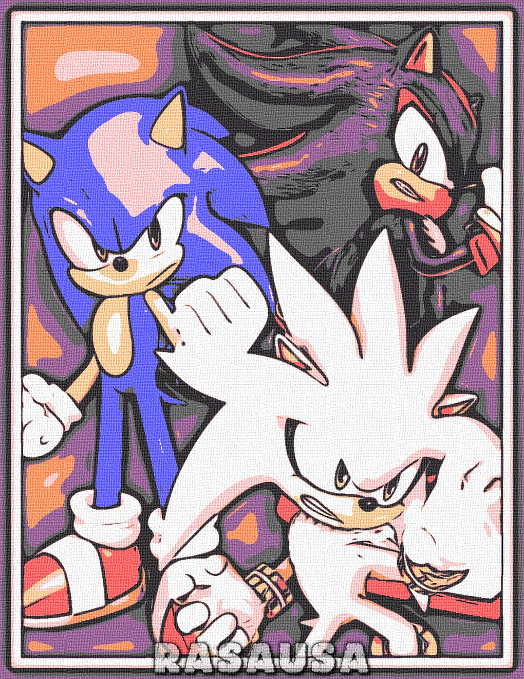 Sonic, Shadow, and Silver ^^ by XxAngelinaHedgehogxX on DeviantArt