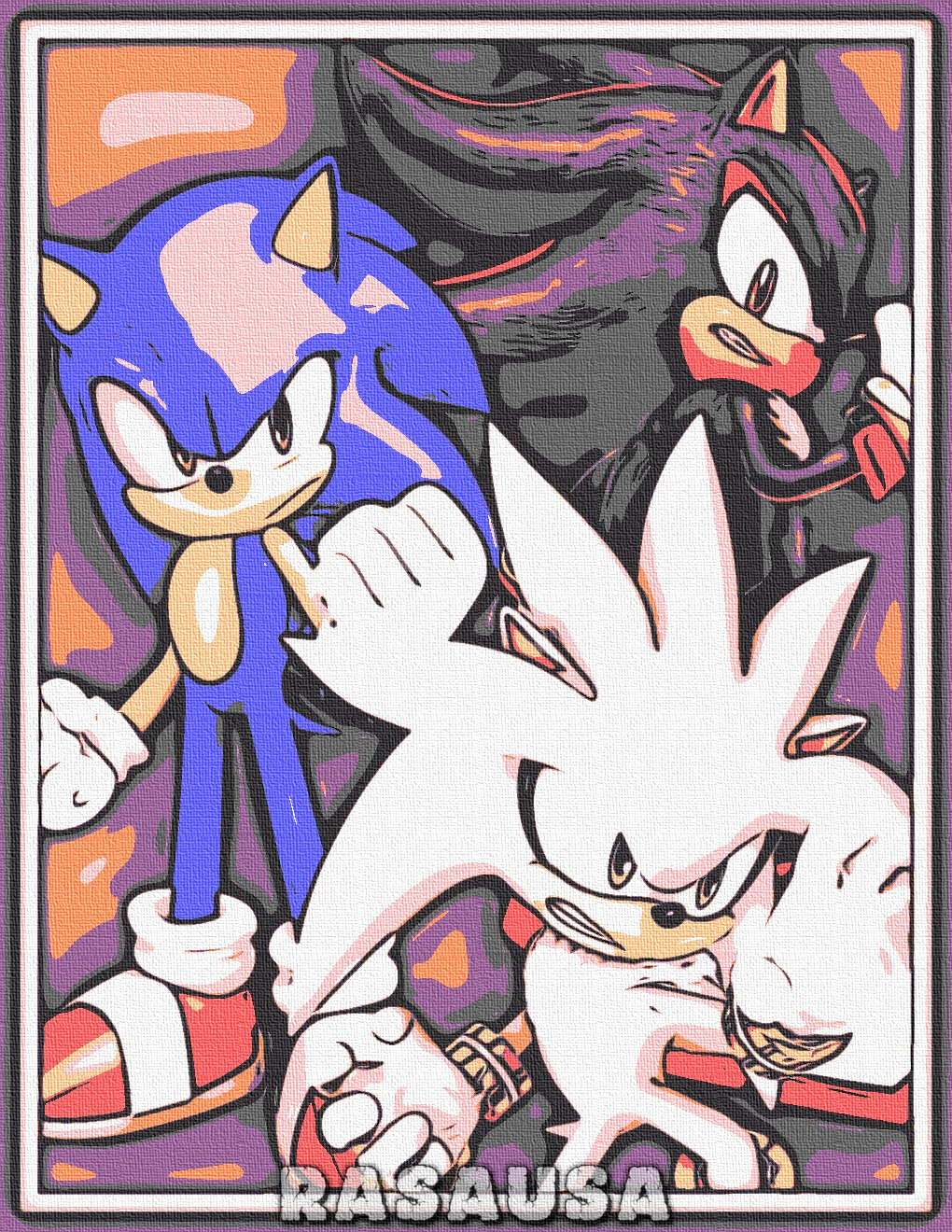 Sonic X Shadow and Silver by renajahthehedgehog on DeviantArt