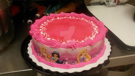 Cake- Disney Princesses Border