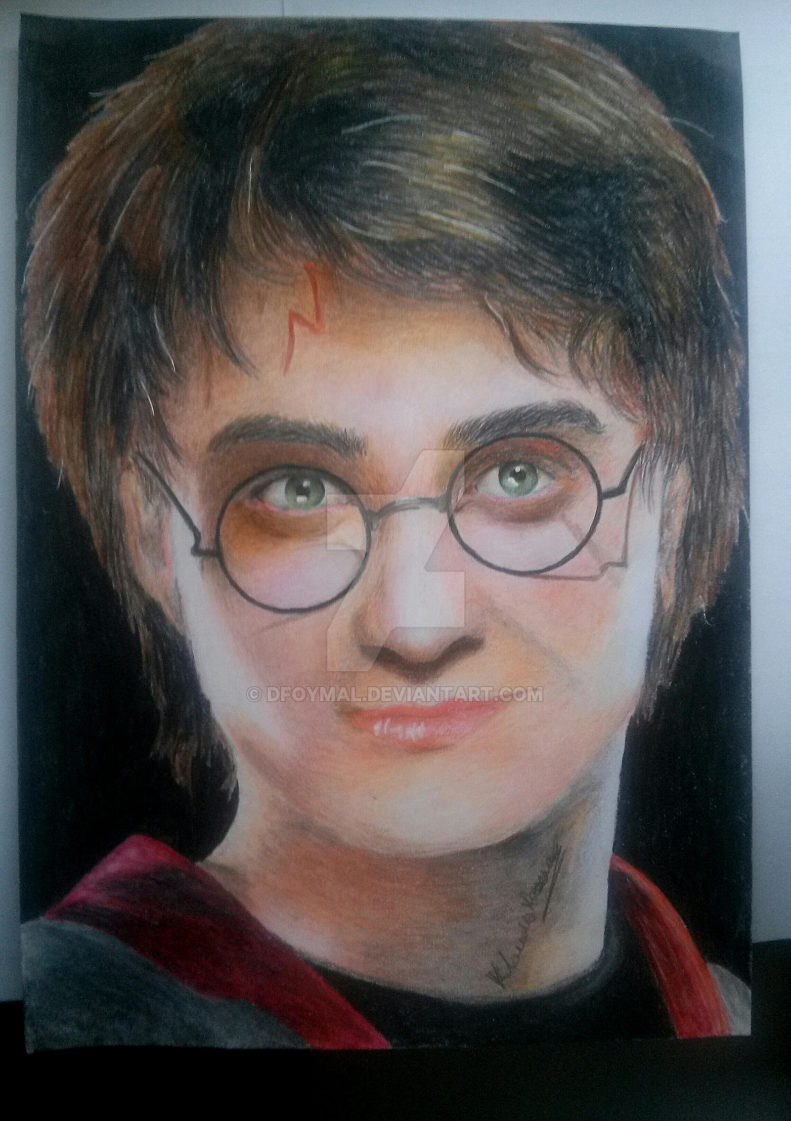 Harry Potter drawing by DfoyMal on DeviantArt