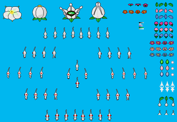 Simple White Pikmin Sheet