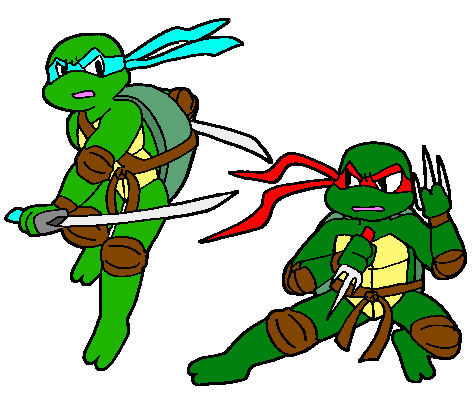 Leo and Raph-training