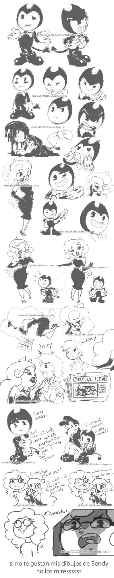 Doodles Bendy and chrys