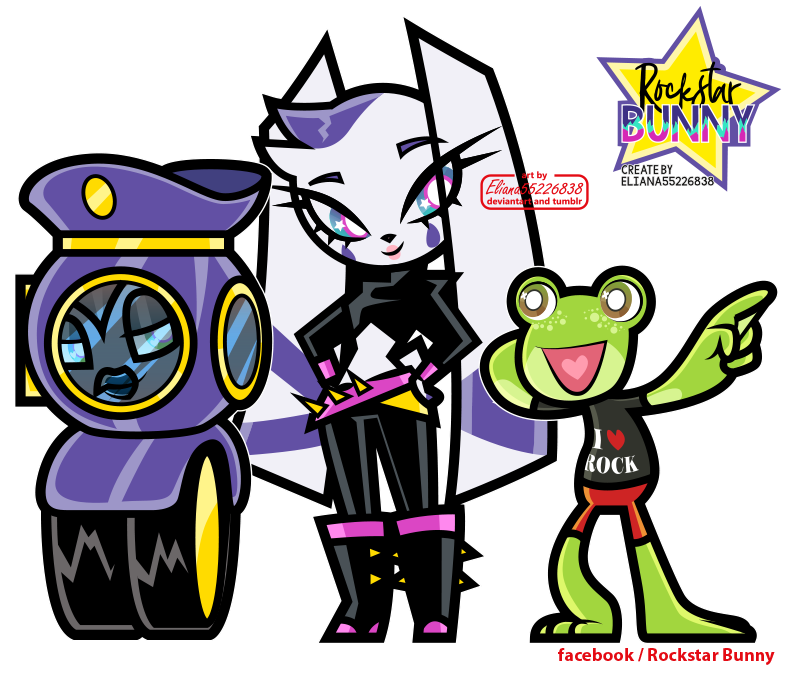 friends rockstar Bunny by eliana55226838 on DeviantArt