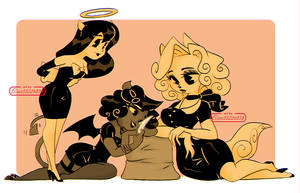 Alice, Lina and Chrystal Cooperson